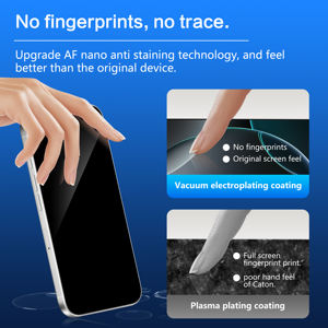 פרטיות משלוח מהיר באוורי טלפון 16 עבור iphone 17 מגן מסך pro 3 חבילה זכוכית מחוסמת עם מגש התקנה - Product Image 2