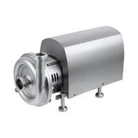 Pompe centrifuge de lait sanitaire de l'acier inoxydable SS304 avec la roue à aubes ouverte