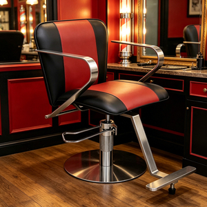 Salón de belleza al por mayor cabello antifatiga peluquería mesa de peluquero suave belleza cabello maravilla peluquería Silla de peluquero - Product Image 6