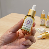 Bouteille de cosmétiques en vinyle PET personnalisée, holographique, de luxe, résistante à l'eau, à l'huile, durable, écologique, résistante à la chaleur, avec logo personnalisé