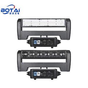 BOTAI 6x40W LED Pixel Bar Luces móviles multifuncionales Atenuación de 16 bits Voltaje global RGBW Modular Tornado Effects DMX512 - Product Image 4