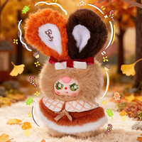Meilleures ventes : Série Hiver Bébé Trois, Boîte mystère de jouets aléatoires à thème dessin animé Kawaii, 6 pièces de jouets porte-clés en peluche mignons pour cadeaux
