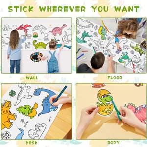 Rouleau <span class=keywords><strong>de</strong></span> papier à dessin pour enfants, papier à dessin populaire pour enfants, graffiti <span class=keywords><strong>de</strong></span> dessins animés, rouleau <span class=keywords><strong>de</strong></span> papier à dessin pour enfants - Product Image 2