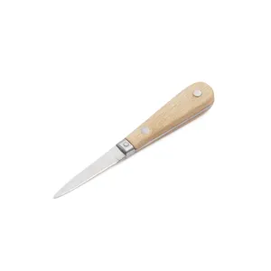 Премиальный нож с деревянной ручкой из нержавеющей стали, нож для очистки, инструменты для морепродуктов