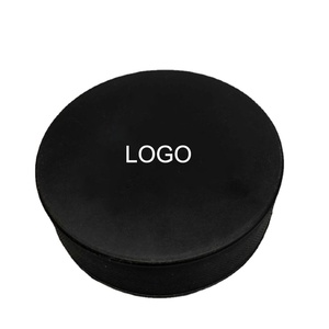 Custom Logo 74MM PU Foam Shape Anti-Stress Ball Ice Hockey Puck Squeeze Stress Relief Custom Color Promotional Toys