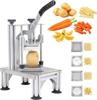 Handmatige roestvrijstalen metalen keukengereedschap, hete keuken gadgets, aardappel- en groente-snijder, fruitsnijder, snijmachine