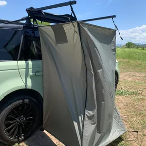 Barraca de chuveiro personalizada, muda de roupas, tenda de acampamento ao ar livre, barraca de chuveiro lateral do carro