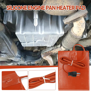 <b>Car</b> Engine Silicone Heating Pad 120v 300w 6x8 Inch Universal Engine <b>Heater</b> <b>Car</b> Oil Pan <b>Heater</b> Pads - Product Image 3