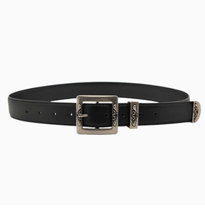 Cinturón de Nylon Negro con Remaches Plateados y Hebilla Esmaltada con Grabado de Corazón Rojo '<span class=keywords><strong>Tom</strong></span> Petty' 'Heartbreakers' Estilo Deportivo 120CM - Product Image 4