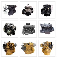 Motor de Gasolina Original para Excavadora de Grado Industrial, 739CC, 24HP, Bicilíndrico, R740D, Eje Horizontal Metálico, Multiusos
