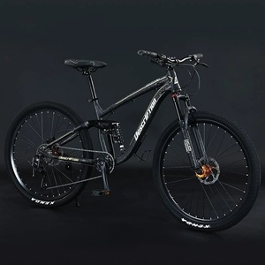 Bicicleta LEAO 2026 NUEVA de <span class=keywords><strong>26</strong></span>/<span class=keywords><strong>27.5</strong></span> Pulgadas, <span class=keywords><strong>Cuadro</strong></span> de Acero al Carbono, Velocidades Variables, Frenos de Disco, Horquilla <span class=keywords><strong>con</strong></span> Suspensión Completa, Neumáticos Inflables y <span class=keywords><strong>Ruedas</strong></span> <span class=keywords><strong>con</strong></span> Radios - Product Image 1