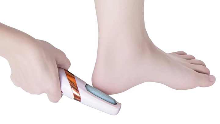 Get Electric Foot Callus Removers, Portable Electronic Foot File Pedicure Tools, Electric Callus Remover Kit, Professional Pedi Feet Care For Dead, Hard Cracked Dry Skin With Best Offers