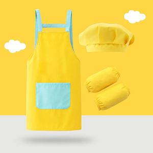 Bata de Artista sin Mangas para Niños, Impermeable, de Poliéster, para Protección en Arte y Jardinería, para Dibujar - Product Image 1