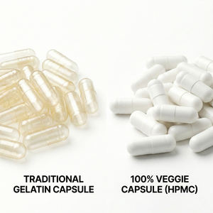 Capsules de Vitamine K Complex en gélules molles favorisant la digestion et l'énergie, compatibles végétaliens, sans gluten, faibles en sucre, 60/90 unités - Product Image 2