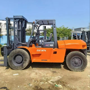 מלגזה דיזל 10 טון, 100% במלאי, עוצמה חזקה, רב-שטח, מלגזה בעלת מנוע בעירה פנימית - Product Image 2