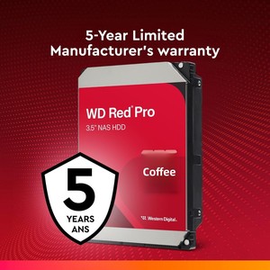For 16TB for Red Pro NAS <b>Internal</b> Hard <b>Drive</b>-7200 RPM 6 Gb/s CMR 512 MB 3.5" WD161KFGX - Product Image 2