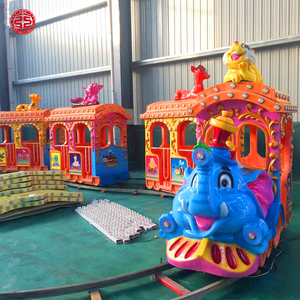 <span class=keywords><strong>Treno</strong></span> Trackless del Kiddie del partito dei giri turistici del <span class=keywords><strong>treno</strong></span> elettrico turistico del parco di divertimenti da vendere - Product Image 1