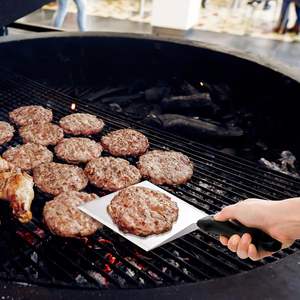 Kit de Prensa para Smash Burger de Acero Inoxidable, Juego de Prensa Redonda para Parrilla con Espátula para Plancha, Herramienta para Cocinar a la Parrilla, Barbacoas al Aire Libre y Bistecs - Product Image 2