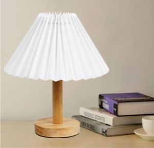 Lámpara <span class=keywords><strong>de</strong></span> Mesa <span class=keywords><strong>de</strong></span> Estilo Nórdico INS con Volantes y Lámpara LED <span class=keywords><strong>de</strong></span> <span class=keywords><strong>Noche</strong></span> para Dormitorio, Mesita <span class=keywords><strong>de</strong></span> <span class=keywords><strong>Noche</strong></span>, Casa <span class=keywords><strong>de</strong></span> Huéspedes, Dormitorio <span class=keywords><strong>de</strong></span> Niñas, Decorativa - Product Image 6