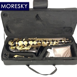 Saxofón Alto MORESKY Negro en Mi bemol, Instrumento Musical MAS-102 - Product Image 1
