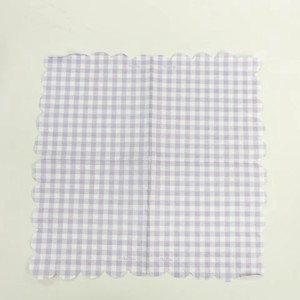 Hot-selling 16 PCS 4 Colors Plaid Tissue Paper 3-ply Compostable <strong>Napkin</strong> for Baby Shower Birthday Wedding Party - Product Image 2
