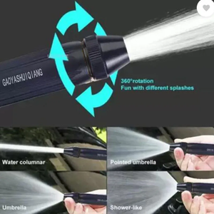 <span class=keywords><strong>Pistolet</strong></span> à eau de lavage haute pression Portable Type de mamelon réglable buse de lavage de voiture à pulvérisation directe maison jardin douche <span class=keywords><strong>tuyau</strong></span> d'<span class=keywords><strong>arrosage</strong></span> - Product Image 5
