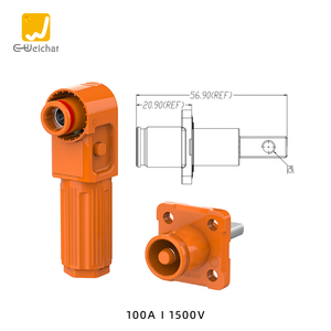 ขั้วแบตเตอรี่ EW-100A สำหรับอุตสาหกรรมพลังงาน DC ขั้วต่อกระแสไฟขนาดใหญ่ขั้วต่อเก็บพลังงาน IP67 - Product Image 3