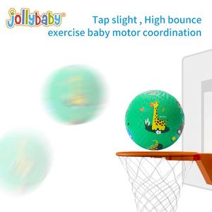 Jollybaby Ballons de football et de basketball élastiques personnalisés pour bébés et enfants - Product Image 5