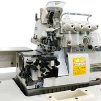 Machine à coudre surjeteuse industrielle à grande vitesse à quatre fils à entraînement direct GC747N, à économie d'énergie