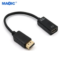 Promotion : Adaptateur Convertisseur DP Mâle vers HDMI Femelle 4K*2K, Câble Adaptateur DP vers HDMI Full HD, Fourniture Directe Usine