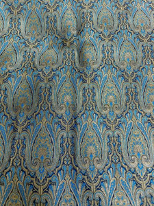 Tissu jacquard brodé ethnique - Product Image 2