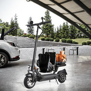 Scooter Eléctrico S5 de 45 km/h, Unisex, 48 V, 10-20 Ah, con Aplicación, Plegable, Impermeable, Freno Delantero Electrónico de 10 Pulgadas, Dos Ruedas, 350 W - Product Image 3