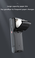 Android 9 Rugged Pdas Built In Imprimante thermique Scanner d'inventaire de codes à barres Terminal de données Ordinateur portable Pda avec étiquette
