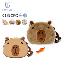 Uyeah OEM/ODM Faible MOQ Ours en peluche personnalisé, taille sur mesure, mignon, avec sac à suspendre, cadeaux pour enfants