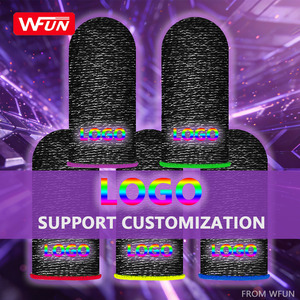 Fundas para Dedos WFUN Gaming, Fundas para Pulgares con Deslizamiento Perfecto para Pantallas Táctiles, Dedales para Juegos Móviles, <span class=keywords><strong>Accesorios</strong></span> para Teléfonos para Gamers Profesionales - Product Image 1
