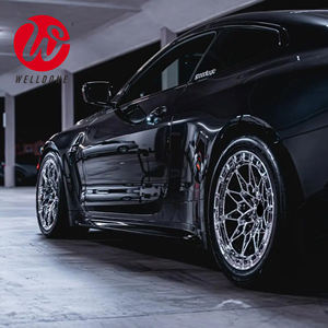 Nuevas Llantas de Aleación Forjadas Cromadas Beadlock 5x120 5x114.3 5x112 40mm ET Cóncavas Profundas para Automóviles 520Li 525i 530i 530e 545e - Product Image 1