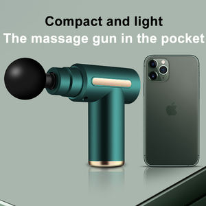 Herramienta de pistola de terapia física de percusión de mano pantalla táctil masajeador Fascial tejido profundo músculo cuerpo Mini cabeza de pistola de masaje - Product Image 3