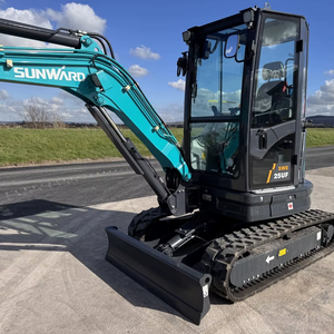 Miniexcavadora Sunward SWE25UF en Buen Estado de Funcionamiento con Motor y Componentes de Bomba Originales en Venta - Product Image 3