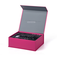 OEM PR Festival Geschenkset-Verpackung Maßgefertigte Starre Karton-Geschenkbox mit Magnetverschluss und Schaumstoffeinlage