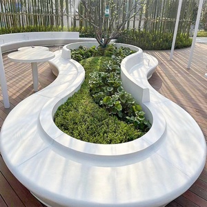 GRC Outdoor <b>Leisure</b> Seat & Fiberglass Stool for School Park Customized Guangdong Province - Product Image 1