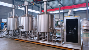 Équipement de brassage de bière 3 canettes, équipement de brasserie de 1000 litres - Product Image 6