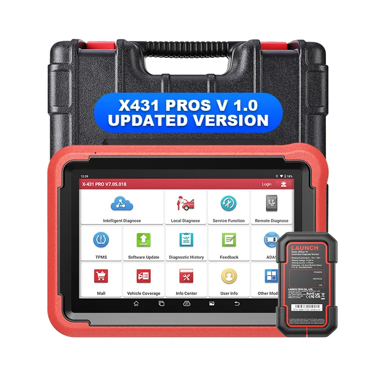 เครื่องมือวินิจฉัยรถยนต์เปิดตัว x431 Prov 5.0 x-431 Pro V OBD2เครื่องมือสแกนเนอร์รถยนต์เครื่องมือวิเคราะห์รถยนต์สำหรับรถยนต์