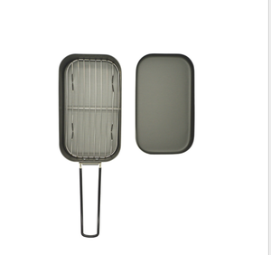 Caja de Aluminio Oxidado Resistente de 800 ml para Camping y Aire Libre, Regalo Portátil, Color Negro, Disponible para Venta al por Mayor y Personalización con Nombre de Marca - Product Image 3