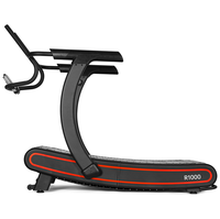 Tapis de course commercial auto-générateur de gym R1000 tapis de course d'exercice boisé pour sprint avec résistance magnétique