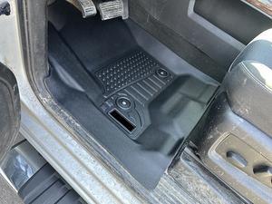 Alfombrillas de goma TPE para camioneta Chevrolet Silverado F150 Ranger, revestimiento duradero 3d para suelo de coche, para todo tipo de clima, <span class=keywords><strong>4x4</strong></span> - Product Image 3