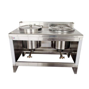 VICTORY acier inoxydable mis en place un décrochage snack chariot SS lait thé chariot nouilles cuiseur nourriture camion teppanyaki cuisine en Thaïlande - Product Image 3