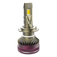 Personnalisé K13 Puissance Stable Deux Couleurs 3500k/6000k Ampoule Led Phares 65W 6500lm Voiture H7 Bi Couleur Led Phare