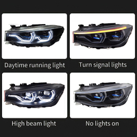 Pour BMW Série 3 GT F34 2013-2019, projecteur de phare LED 36W, lentille 12V 6000K, haute qualité, rénovation/amélioration automobile
