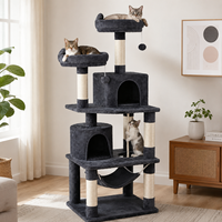 Tour à chat multi-niveaux avec poteaux à gratter, directement de l'usine