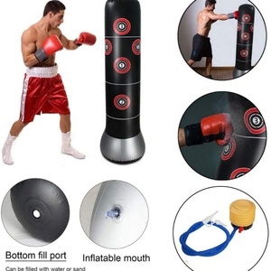 Saco de Boxeo Inflable Vertical de 160 cm para Adultos, Saco de Boxeo Inflable Independiente, Juguetes, Venta Caliente de Fábrica - Product Image 3